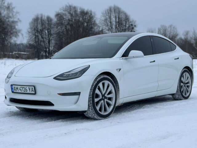 Белый Тесла Модель 3, объемом двигателя 0 л и пробегом 60 тыс. км за 17200 $, фото 2 на Automoto.ua