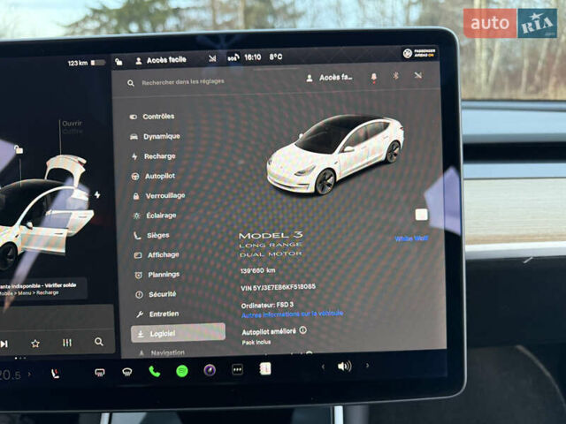 Белый Тесла Модель 3, объемом двигателя 0 л и пробегом 139 тыс. км за 17750 $, фото 35 на Automoto.ua