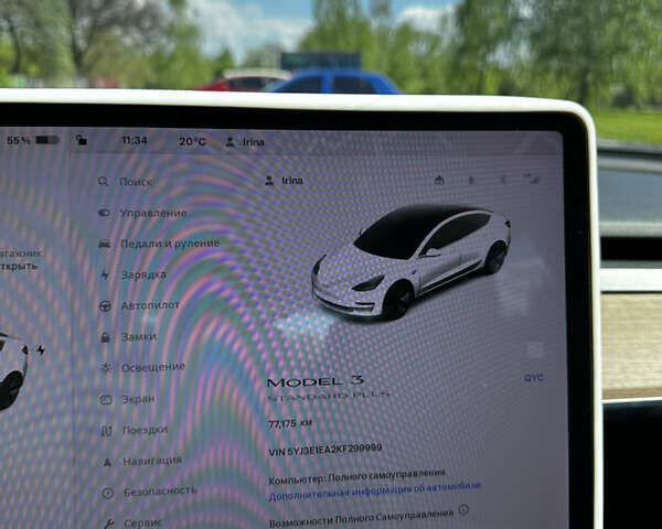 Білий Тесла Модель 3, об'ємом двигуна 0 л та пробігом 80 тис. км за 17000 $, фото 6 на Automoto.ua