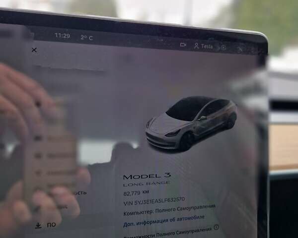 Білий Тесла Модель 3, об'ємом двигуна 0 л та пробігом 85 тис. км за 14350 $, фото 5 на Automoto.ua
