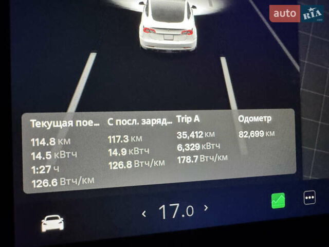 Белый Тесла Модель 3, объемом двигателя 0 л и пробегом 87 тыс. км за 20600 $, фото 6 на Automoto.ua
