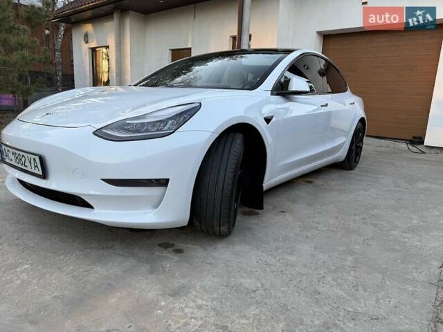 Белый Тесла Модель 3, объемом двигателя 0 л и пробегом 54 тыс. км за 21700 $, фото 9 на Automoto.ua