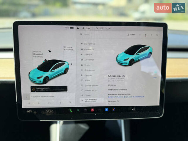 Белый Тесла Модель 3, объемом двигателя 0 л и пробегом 88 тыс. км за 20000 $, фото 10 на Automoto.ua