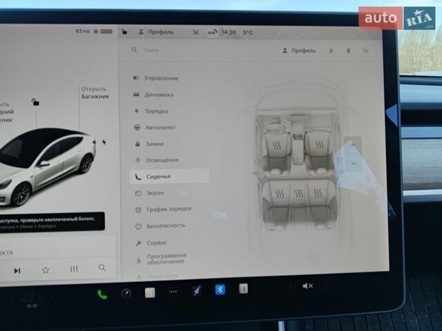 Белый Тесла Модель 3, объемом двигателя 0 л и пробегом 192 тыс. км за 17799 $, фото 28 на Automoto.ua