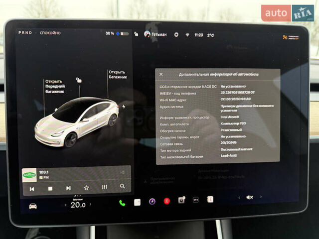 Белый Тесла Модель 3, объемом двигателя 0 л и пробегом 227 тыс. км за 14000 $, фото 20 на Automoto.ua
