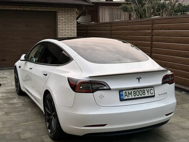 Білий Тесла Модель 3, об'ємом двигуна 0 л та пробігом 145 тис. км за 19500 $, фото 4 на Automoto.ua