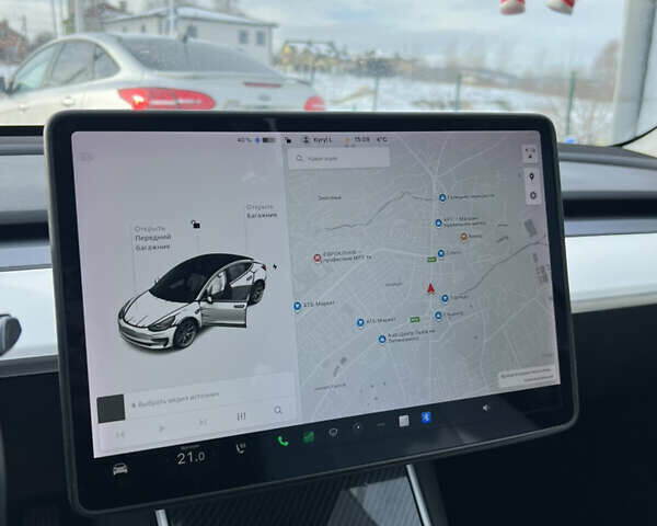 Білий Тесла Модель 3, об'ємом двигуна 0 л та пробігом 79 тис. км за 16200 $, фото 14 на Automoto.ua