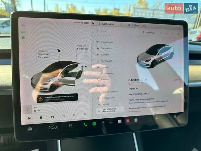 Белый Тесла Модель 3, объемом двигателя 0 л и пробегом 108 тыс. км за 17950 $, фото 24 на Automoto.ua