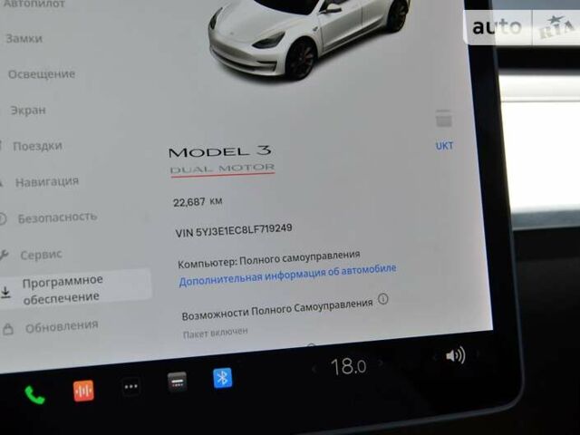Білий Тесла Модель 3, об'ємом двигуна 0 л та пробігом 23 тис. км за 27500 $, фото 33 на Automoto.ua