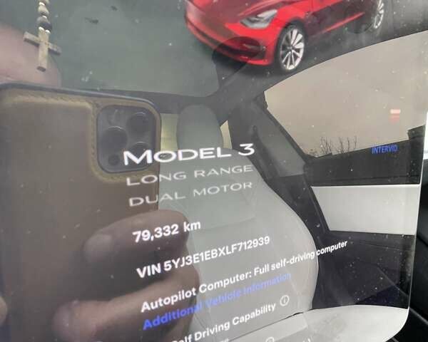Білий Тесла Модель 3, об'ємом двигуна 0 л та пробігом 79 тис. км за 20500 $, фото 23 на Automoto.ua