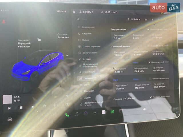 Білий Тесла Модель 3, об'ємом двигуна 0 л та пробігом 107 тис. км за 15500 $, фото 5 на Automoto.ua