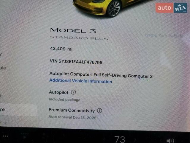 Тесла Модель 3 2020 в Львове на Automoto.ua Белый Тесла Модель 3, объемом двигателя 0 л и пробегом 70 тыс. км за 2700 $, фото 10 на Automoto.ua