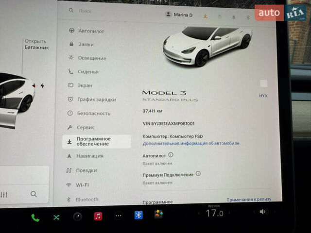 Белый Тесла Модель 3, объемом двигателя 0 л и пробегом 37 тыс. км за 19999 $, фото 111 на Automoto.ua
