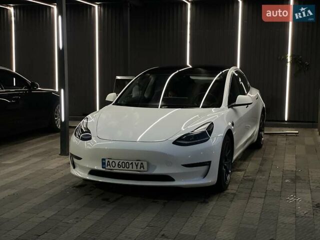 Белый Тесла Модель 3, объемом двигателя 0 л и пробегом 152 тыс. км за 20700 $, фото 7 на Automoto.ua