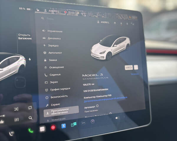 Білий Тесла Модель 3, об'ємом двигуна 0 л та пробігом 106 тис. км за 18900 $, фото 26 на Automoto.ua