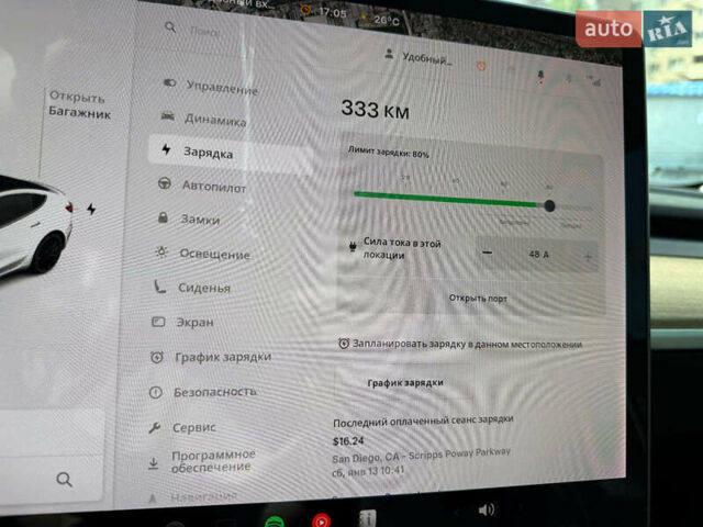 Белый Тесла Модель 3, объемом двигателя 0 л и пробегом 70 тыс. км за 24790 $, фото 31 на Automoto.ua