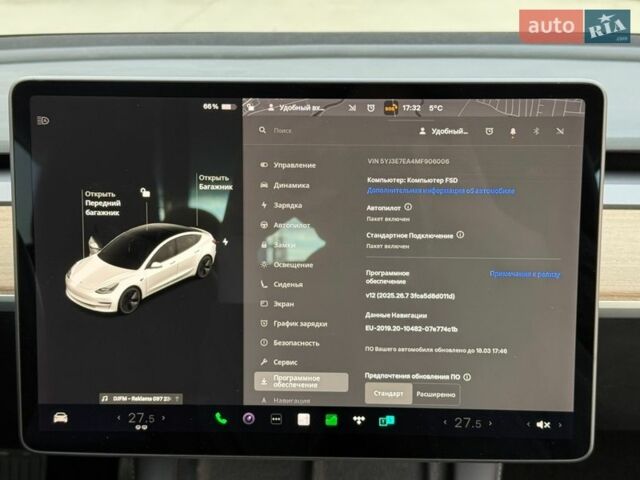 Белый Тесла Модель 3, объемом двигателя 0 л и пробегом 77 тыс. км за 14700 $, фото 25 на Automoto.ua
