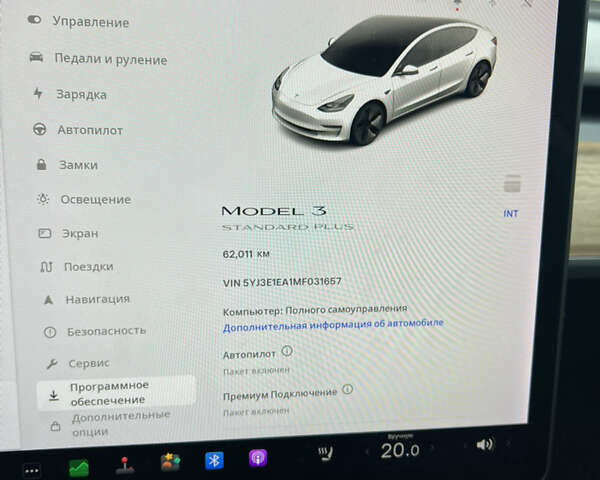 Белый Тесла Модель 3, объемом двигателя 0 л и пробегом 60 тыс. км за 15700 $, фото 7 на Automoto.ua