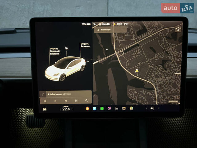 Белый Тесла Модель 3, объемом двигателя 0 л и пробегом 52 тыс. км за 21500 $, фото 22 на Automoto.ua