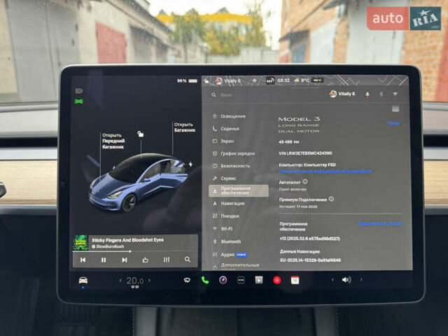 Белый Тесла Модель 3, объемом двигателя 0 л и пробегом 45 тыс. км за 29000 $, фото 27 на Automoto.ua