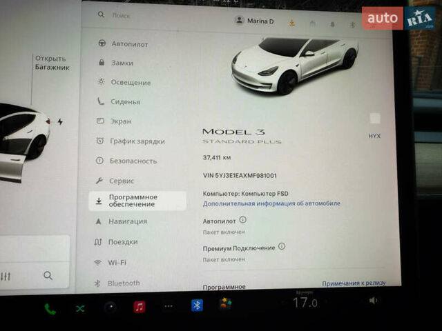 Белый Тесла Модель 3, объемом двигателя 0 л и пробегом 37 тыс. км за 19999 $, фото 150 на Automoto.ua