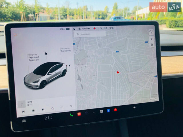 Білий Тесла Модель 3, об'ємом двигуна 0 л та пробігом 47 тис. км за 25500 $, фото 5 на Automoto.ua