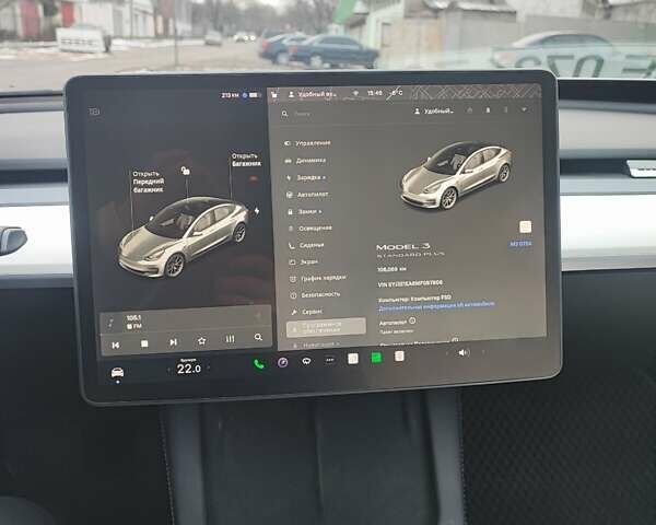 Білий Тесла Модель 3, об'ємом двигуна 0 л та пробігом 106 тис. км за 17000 $, фото 11 на Automoto.ua