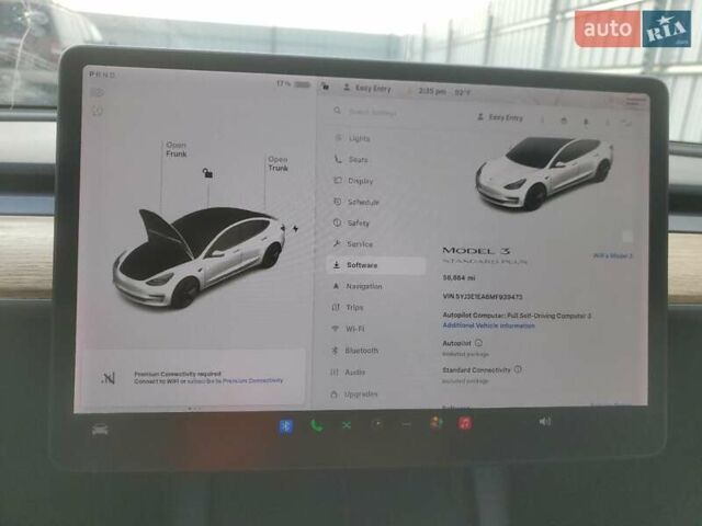 Білий Тесла Модель 3, об'ємом двигуна 0 л та пробігом 91 тис. км за 6300 $, фото 8 на Automoto.ua