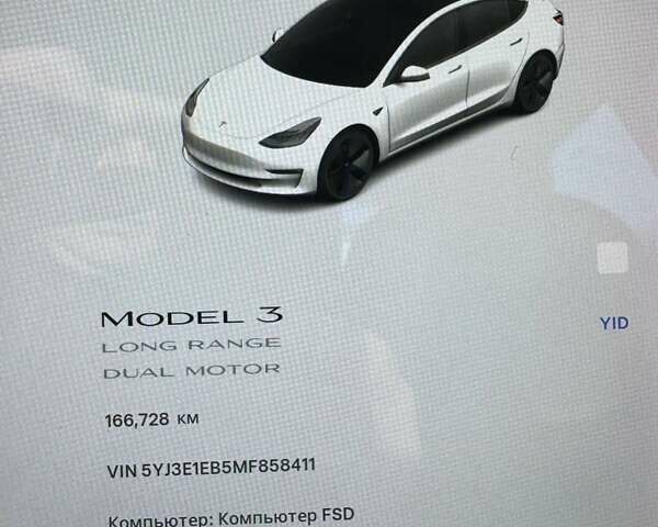 Белый Тесла Модель 3, объемом двигателя 0 л и пробегом 167 тыс. км за 18500 $, фото 8 на Automoto.ua