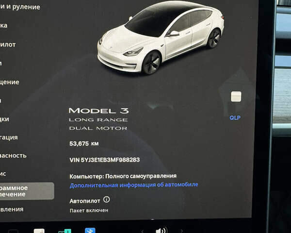 Белый Тесла Модель 3, объемом двигателя 0 л и пробегом 53 тыс. км за 21500 $, фото 17 на Automoto.ua