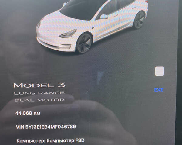 Білий Тесла Модель 3, об'ємом двигуна 0 л та пробігом 44 тис. км за 23400 $, фото 34 на Automoto.ua