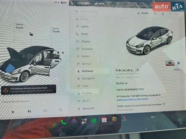 Білий Тесла Модель 3, об'ємом двигуна 0 л та пробігом 100 тис. км за 7000 $, фото 8 на Automoto.ua