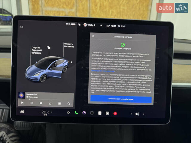 Белый Тесла Модель 3, объемом двигателя 0 л и пробегом 45 тыс. км за 29000 $, фото 40 на Automoto.ua