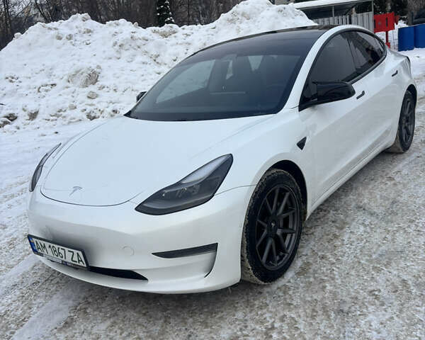 Білий Тесла Модель 3, об'ємом двигуна 0 л та пробігом 145 тис. км за 16500 $, фото 5 на Automoto.ua