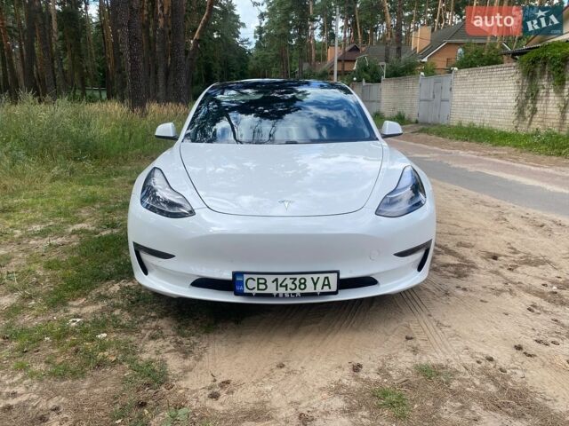 Белый Тесла Модель 3, объемом двигателя 0 л и пробегом 56 тыс. км за 18500 $, фото 1 на Automoto.ua