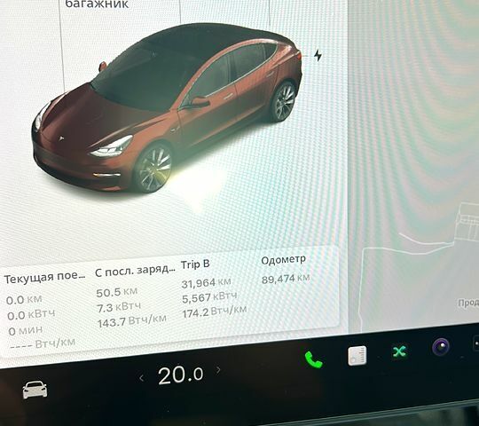 Білий Тесла Модель 3, об'ємом двигуна 0 л та пробігом 93 тис. км за 16500 $, фото 5 на Automoto.ua