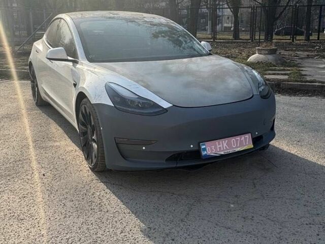 Белый Тесла Модель 3, объемом двигателя 0 л и пробегом 130 тыс. км за 13500 $, фото 1 на Automoto.ua