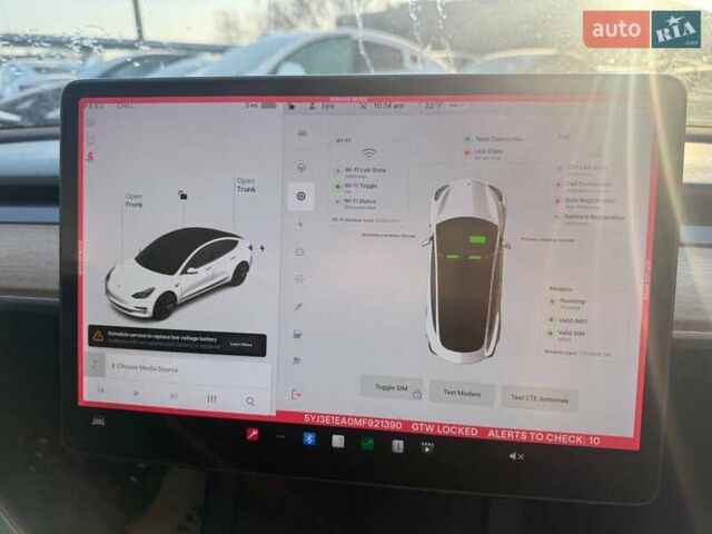 Білий Тесла Модель 3, об'ємом двигуна 0 л та пробігом 200 тис. км за 13300 $, фото 21 на Automoto.ua