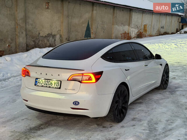 Белый Тесла Модель 3, объемом двигателя 0 л и пробегом 100 тыс. км за 21500 $, фото 6 на Automoto.ua