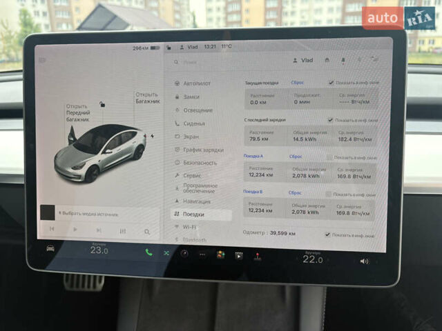 Тесла Модель 3 2021 в Днепре (Днепропетровске) на Automoto.ua Белый Тесла Модель 3, объемом двигателя 0 л и пробегом 38 тыс. км за 22000 $, фото 16 на Automoto.ua