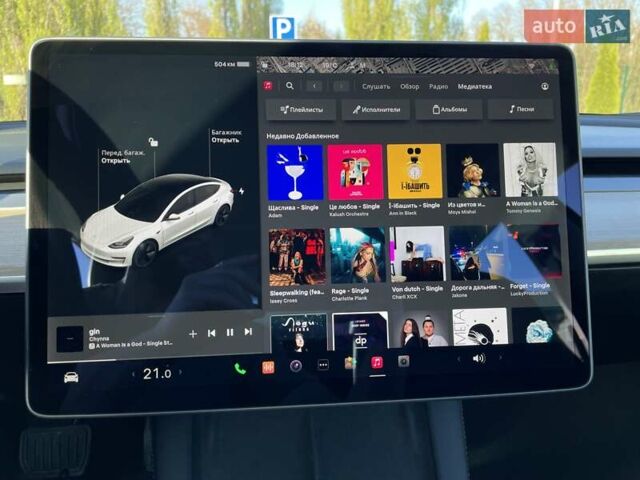 Белый Тесла Модель 3, объемом двигателя 0 л и пробегом 37 тыс. км за 22999 $, фото 33 на Automoto.ua