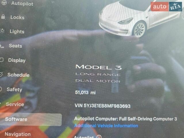 Белый Тесла Модель 3, объемом двигателя 0 л и пробегом 82 тыс. км за 6300 $, фото 8 на Automoto.ua