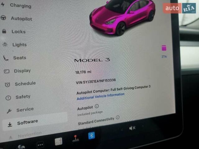 Тесла Модель 3 2021 у Луцьку на Automoto.ua Білий Тесла Модель 3, об'ємом двигуна 0 л та пробігом 28 тис. км за 13900 $, фото 8 на Automoto.ua