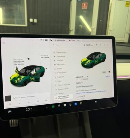 Белый Тесла Модель 3, объемом двигателя 0 л и пробегом 79 тыс. км за 23000 $, фото 7 на Automoto.ua