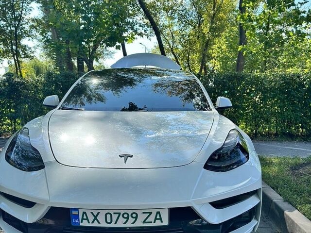 Белый Тесла Модель 3, объемом двигателя 0 л и пробегом 43 тыс. км за 17500 $, фото 1 на Automoto.ua