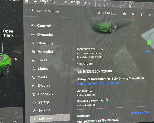 Белый Тесла Модель 3, объемом двигателя 0 л и пробегом 120 тыс. км за 22000 $, фото 5 на Automoto.ua