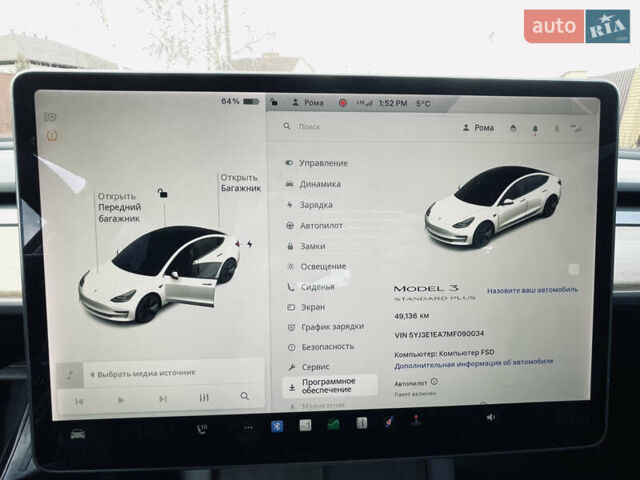Белый Тесла Модель 3, объемом двигателя 0 л и пробегом 49 тыс. км за 20000 $, фото 6 на Automoto.ua