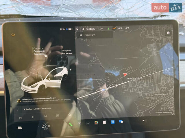 Белый Тесла Модель 3, объемом двигателя 0 л и пробегом 77 тыс. км за 14300 $, фото 10 на Automoto.ua