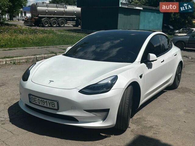 Белый Тесла Модель 3, объемом двигателя 0 л и пробегом 59 тыс. км за 20900 $, фото 1 на Automoto.ua