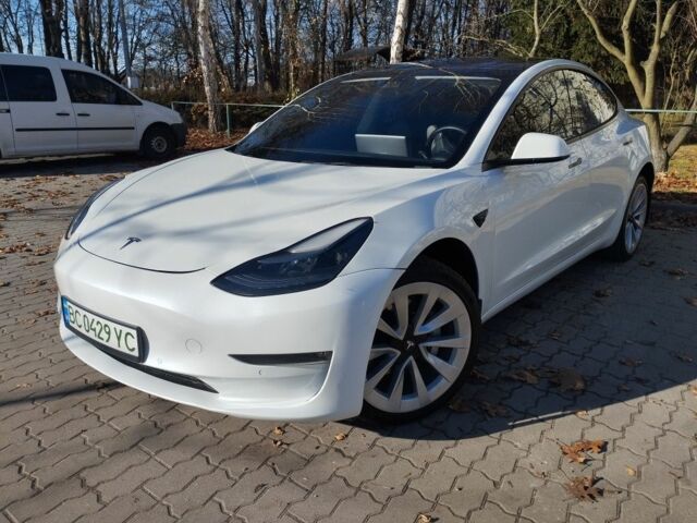 Белый Тесла Модель 3, объемом двигателя 0 л и пробегом 164 тыс. км за 19900 $, фото 1 на Automoto.ua